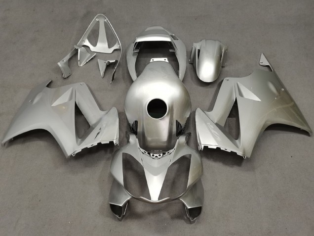 2002-2012 Gloss Silver Honda VFR800 Motorcycle Fairing