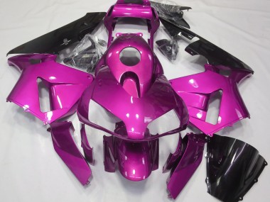 2003-2004 Hot Pink Plain Honda CBR600RR Motorcycle Fairing