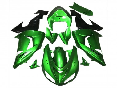 2006-2007 Reptile Green Kawasaki ZX10R Motorcycle Fairing