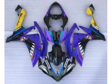 2007-2008 Blue Shark Yamaha R1 Motorcycle Fairing