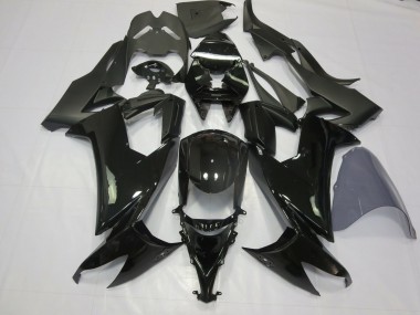 2008-2010 Gloss Black Kawasaki ZX10R Motorcycle Fairing