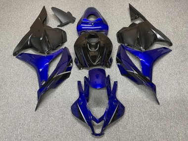 2009-2012 Deep Blue with Black Honda CBR600RR Motorcycle Fairing