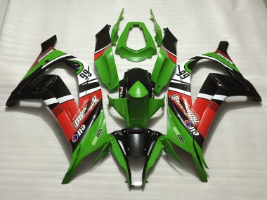 2011-2015 Green 66 Kawasaki ZX10R Motorcycle Fairing