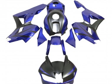 2013-2023 Deep Blue and Matte Black Honda CBR600RR Motorcycle Fairing